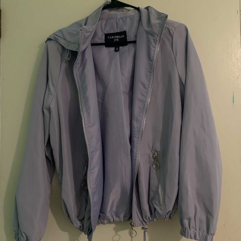 Lavender windbreaker